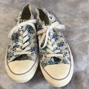 CONVERSE ALL STAR Floral Low-Top Sneakers